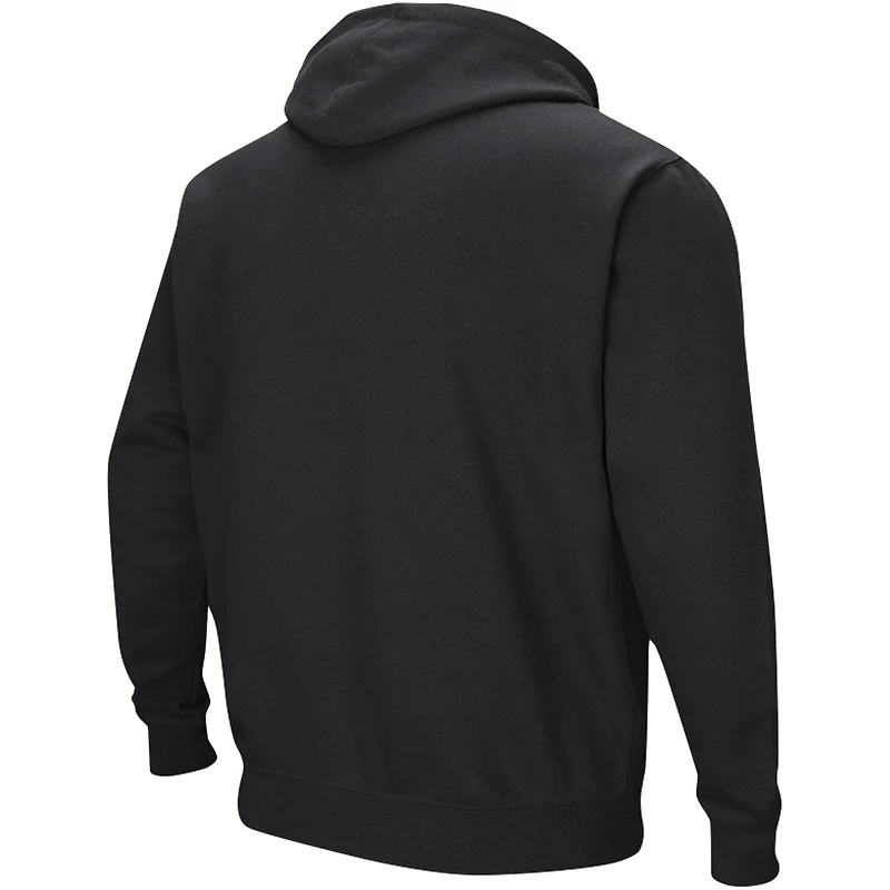 Men's Colosseum Black Colorado Buffaloes Double Arch Pullover Hoodie