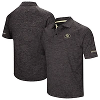 Polo en duvet Colosseum Colorado Buffaloes pour homme, noir