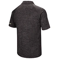 Men's Colosseum Black Colorado Buffaloes Down Swing Polo