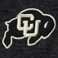 Men's Colosseum Black Colorado Buffaloes Down Swing Polo