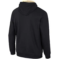 Sweat à capuche demi-zippé Colosseum Black Colorado Buffaloes pour hommes