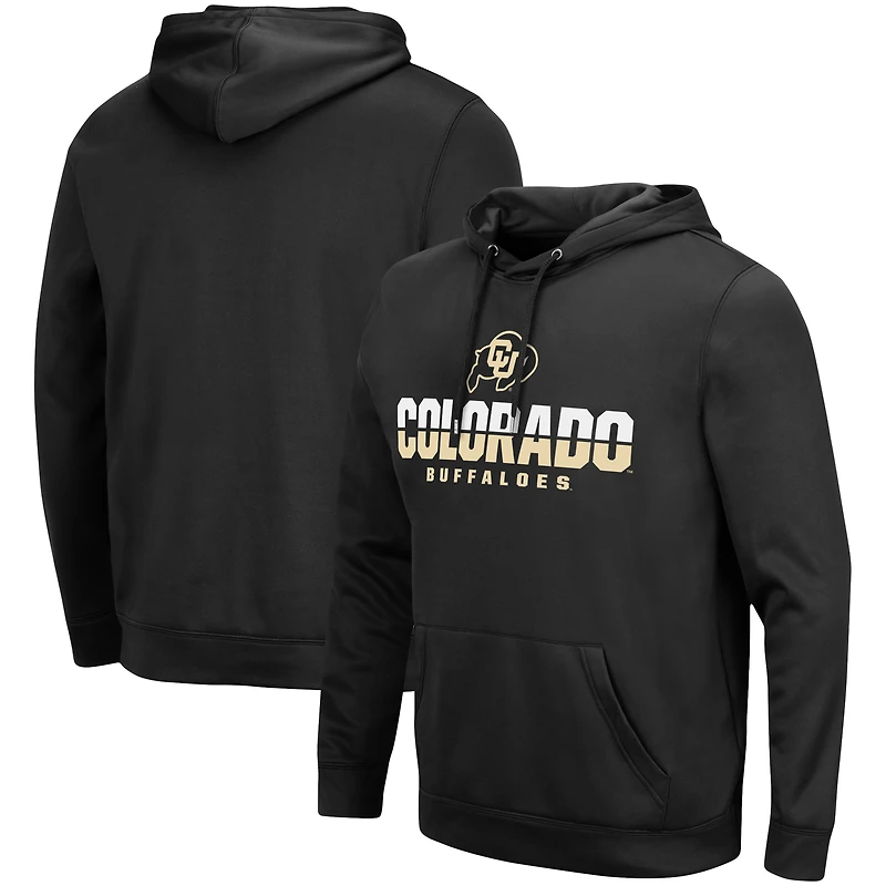 Sweat à capuche Colosseum Black Colorado Buffaloes Lantern pour homme