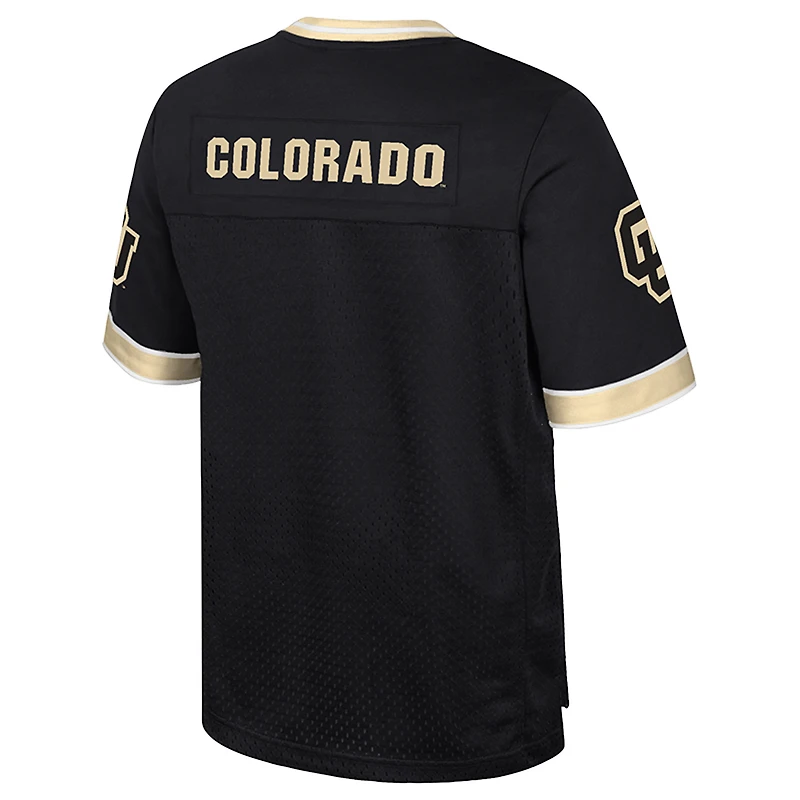Men's Colosseum  Black Colorado Buffaloes Nothing But The Hits Football Jersey