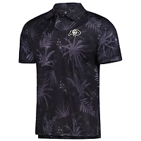 Polo de l'équipe Colorado Buffaloes Palms Colosseum noir pour homme