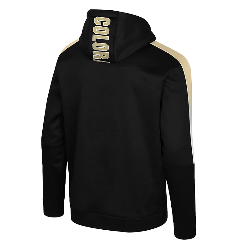 Men's Colosseum Black Colorado Buffaloes The Gang Blackout Hoodie