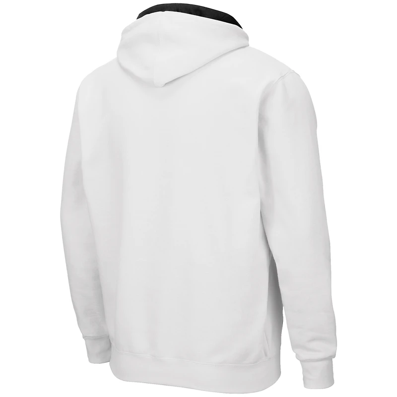 Chandail à capuchon Colosseum White Colorado Buffaloes Arch & Logo 3.0 pour homme