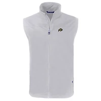 Men's Cutter & Buck  Gray Colorado Buffaloes Charter Eco Recycled Full-Zip Vest