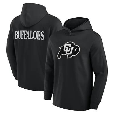 Sweat à capuche tri-blend Blaze des Colorado Buffaloes Fanatics pour hommes, noir
