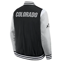 Men's Fanatics  Black Colorado Buffaloes Elements Elite Full-Snap Jacket