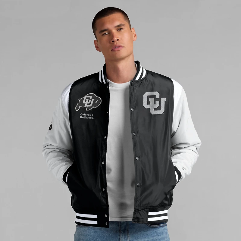 Veste à boutons-pression intégrale Elements Elite Colorado Buffaloes Fanatics noire pour homme