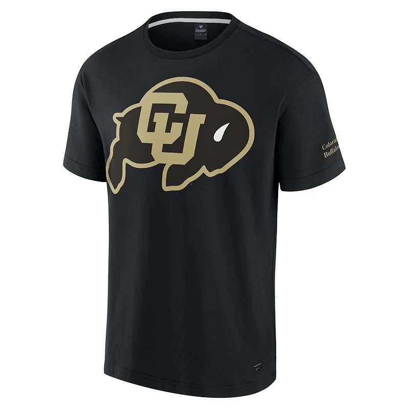 T-shirt emblématique des Buffaloes du Colorado pour hommes Fanatics Black