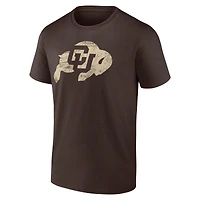 T-shirt Fanatics marron Colorado Buffaloes Express pour homme