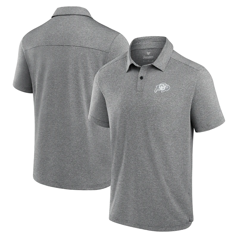 Polo Fanatics Performance pour homme, anthracite