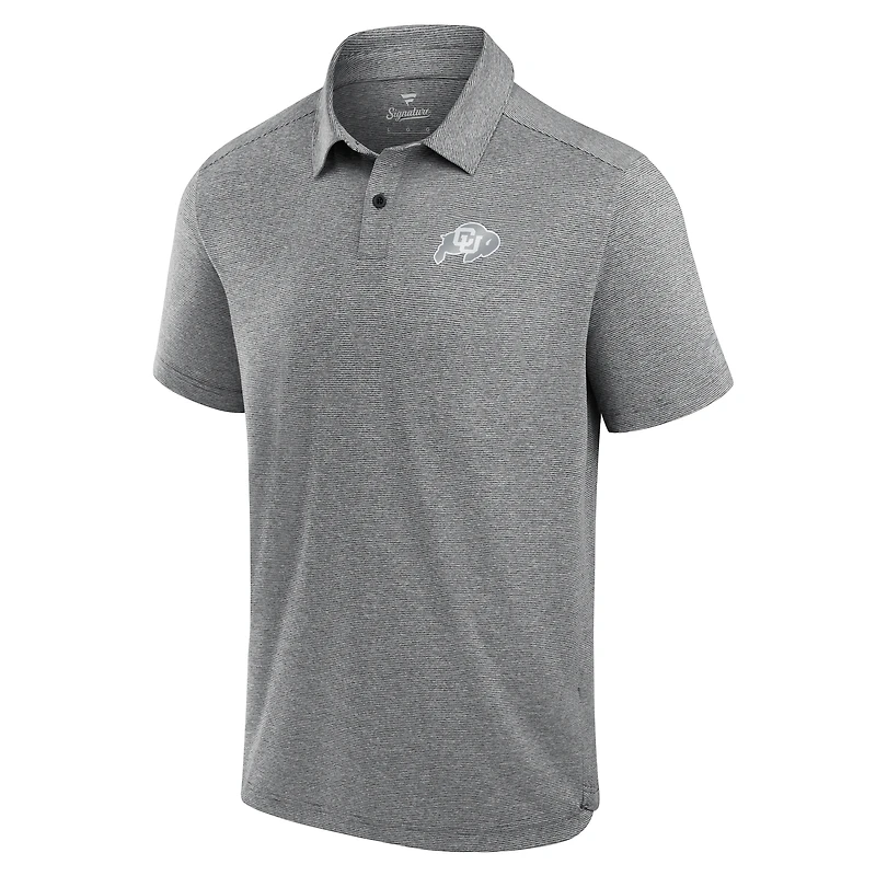 Polo Fanatics Performance pour homme, anthracite