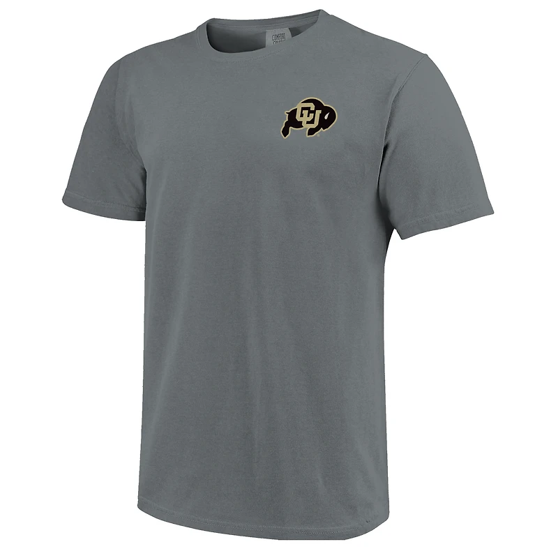 T-shirt gris à superposition de camouflage OHT des Colorado Buffaloes pour homme