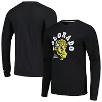 T-shirt à manches longues pour hommes Homefield Black Colorado Buffaloes CU Golden