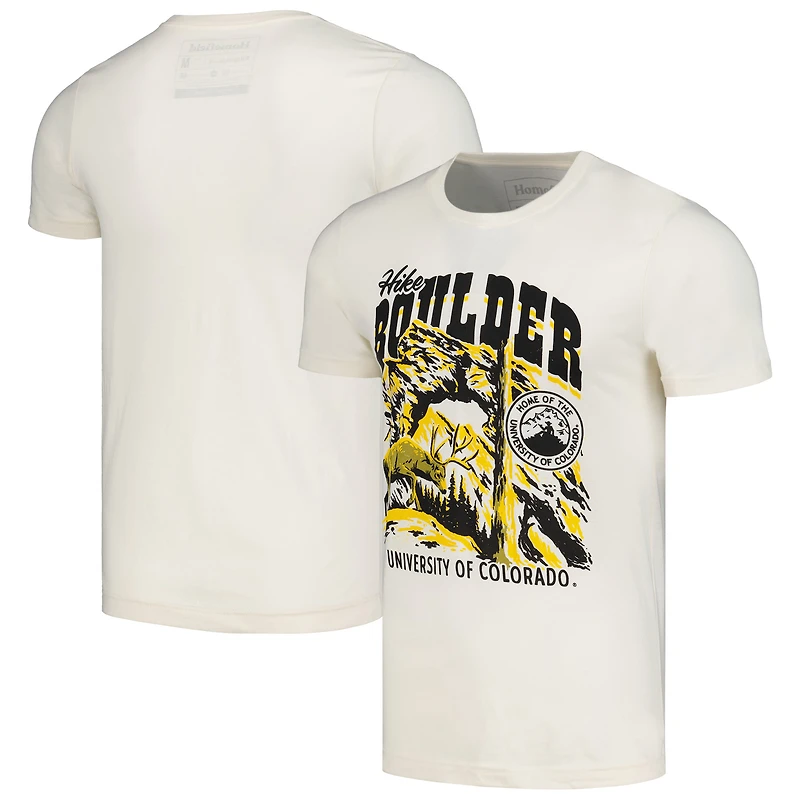 T-shirt Homefield crème pour hommes des Buffaloes du Colorado