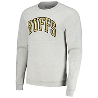 Sweat-shirt raglan Homefield gris chiné pour hommes des Colorado Buffaloes