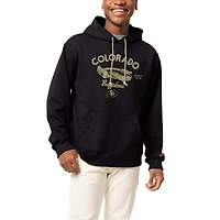 Sweat à capuche noir pour hommes League Collegiate Wear du stade des Buffaloes Colorado