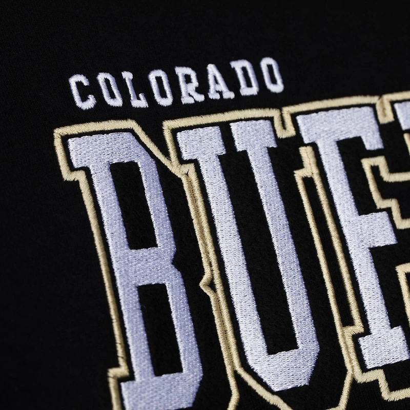 Men's Mitchell & Ness Black Colorado Buffaloes Training Camp Long Sleeve T-Shirt