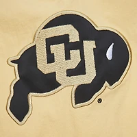 Men's Mitchell & Ness Gold/Black Colorado Buffaloes Throw It Back Retro Full-Zip Windbreaker Jacket