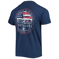 Men's Navy Colorado Buffaloes Campus Americana T-Shirt