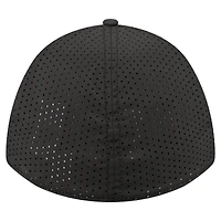 Casquette New Era noire pour homme Colorado Buffaloes 39THIRTY M-Crown Flex Fit