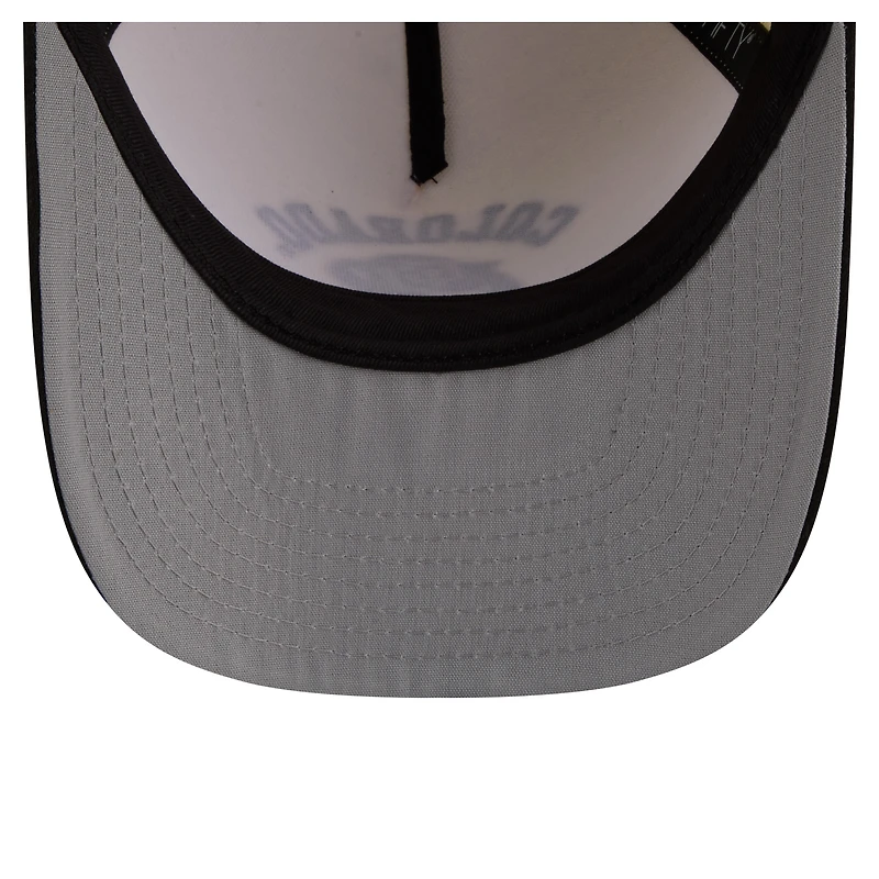 Men's New Era  Cream/Black Colorado Buffaloes Two-Tone Arched 9FIFTY Snapback Hat