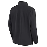 Men's Nike Black Colorado Buffaloes 2024 Sideline Coach Quarter-Zip Hoodie Jacket