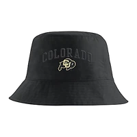 Men's Nike Black Colorado Buffaloes Apex Striped Bucket Hat
