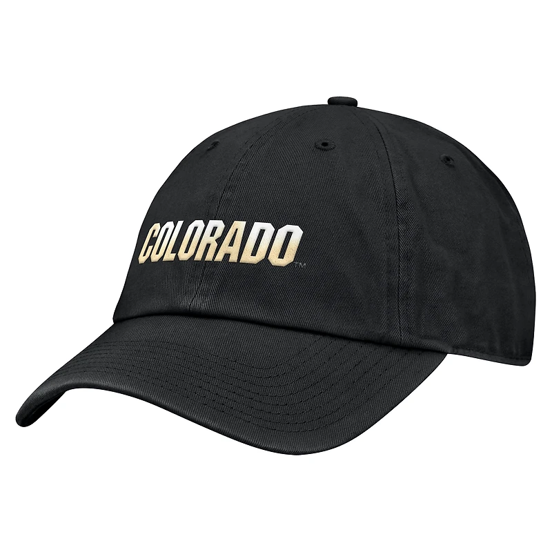 Casquette ajustable Nike Colorado Buffaloes Club noire pour homme