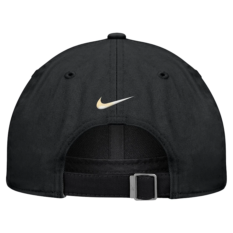 Men's Nike Black Colorado Buffaloes Club Adjustable Hat