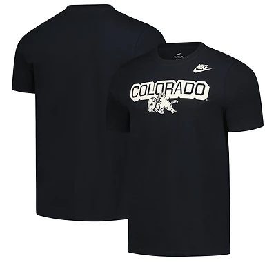 Men's Nike Black Colorado Buffaloes Fashion Team Bold T-Shirt