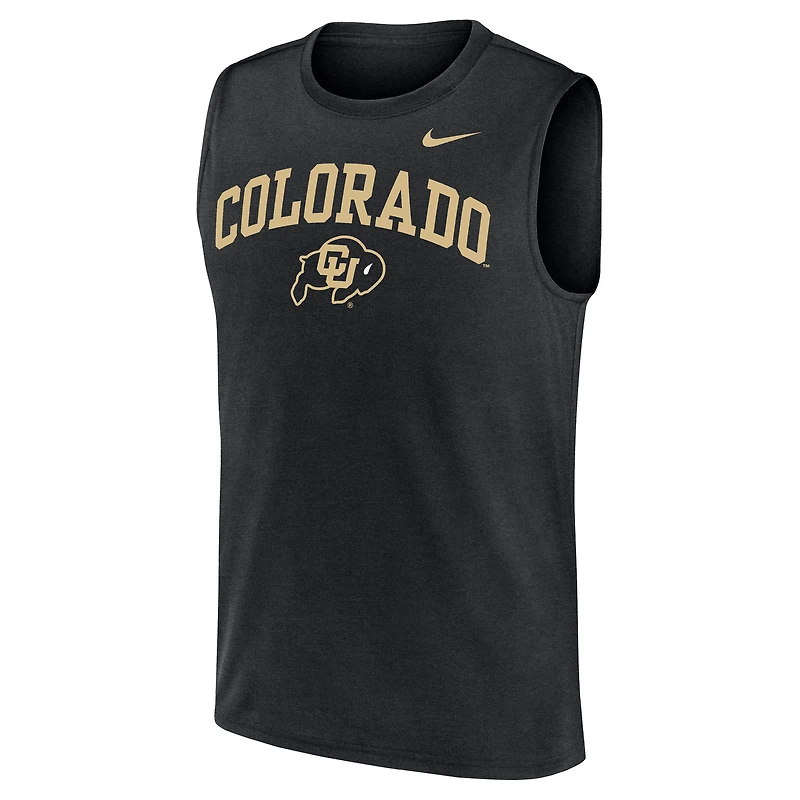 Men's Nike Black Colorado Buffaloes Legend Dri-FIT Tank Top