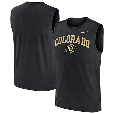 Men's Nike  Black Colorado Buffaloes Legend Dri-FIT Tank Top