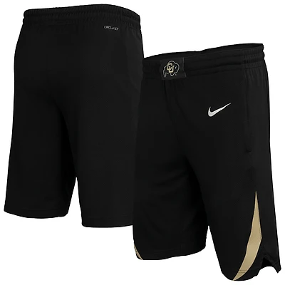 Short de basket-ball Nike noir pour homme Colorado Buffaloes Replica Performance