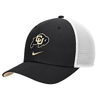 Men's Nike Black Colorado Buffaloes Rise Trucker Dri-FIT Adjustable Hat