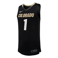 Maillot de basket-ball réplique Nike #1 des Colorado Buffaloes pour homme, noir