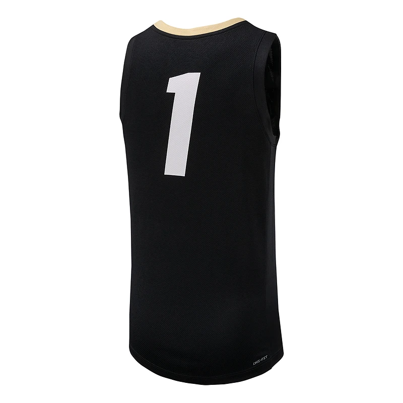 Maillot de basket-ball réplique Nike #1 des Colorado Buffaloes pour homme, noir