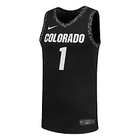 Maillot de basketball réplique Nike n° 1 noir des Colorado Buffaloes pour homme