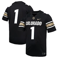 Maillot de match rétro Nike #1 Colorado Buffaloes noir pour homme