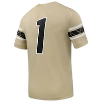 Men's Nike #1 Gold Colorado Buffaloes Football Game Jersey
