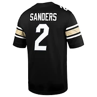 Maillot de match Nike Shedeur Sanders noir pour homme, ancien remplaçant des Colorado Buffaloes