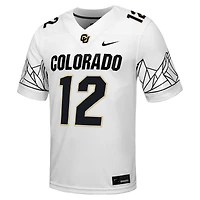 Men's Nike Travis Hunter White Colorado Buffaloes Alumni Game Jersey