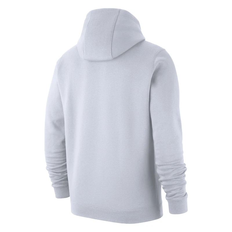 Sweat à capuche Nike blanc Colorado Buffaloes Coach Prime Club Fleece pour homme