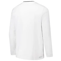 Veste à quart de zip Nike pour hommes, Colorado Buffaloes Coaches, blanche