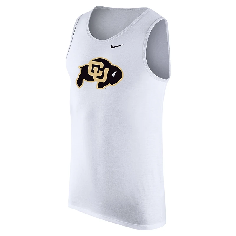 Men's Nike White Colorado Buffaloes Tank Top