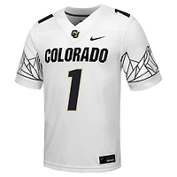 Men's Nike White Colorado Buffaloes Untouchable Game Jersey