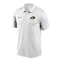 Men's Nike White Colorado Buffaloes Victory Solid Performance Polo