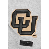 Men's Pro Standard Gray Colorado Buffaloes Classic Stacked Logo T-Shirt